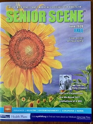 Painting By AnnaJo Vahle Is On Cover Of Senior Scene Magazine